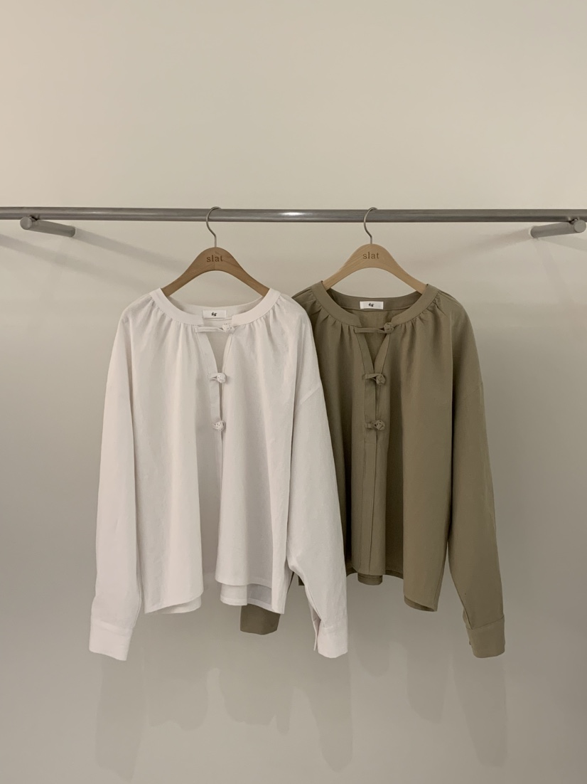 SLAT韓國㊣直郵東大門代購女裝新品休閑時尚熱賣襯衫蕾絲衫SLAT襯衫/蕾絲衫