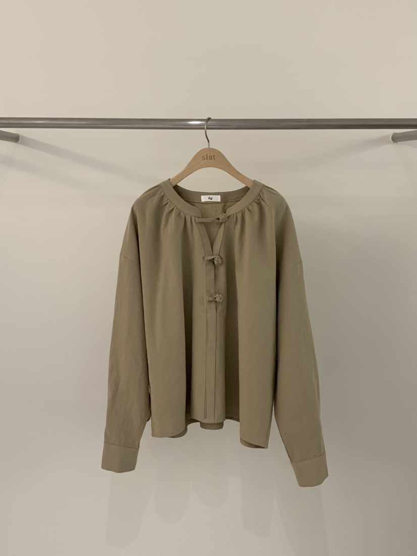 SLAT韓國㊣直郵東大門代購女裝新品休閑時尚熱賣襯衫蕾絲衫SLAT襯衫/蕾絲衫圖色2
