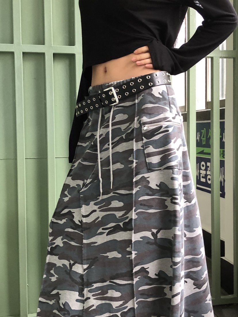 SUNDER MARKET韓國直郵㊣東大門實拍女裝新品25春夏長裙不含腰帶SUNDER MARKET長裙