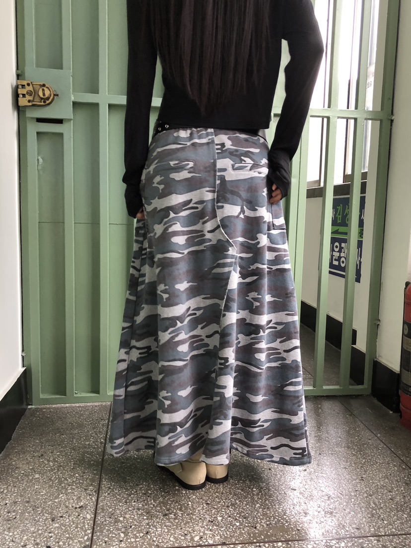 SUNDER MARKET韓國直郵㊣東大門實拍女裝新品25春夏長裙不含腰帶SUNDER MARKET長裙
