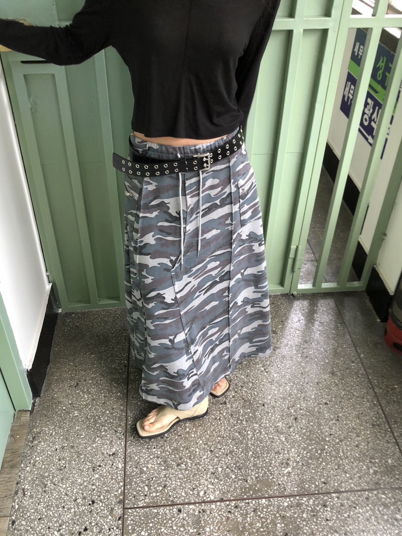 SUNDER MARKET韓國直郵㊣東大門實拍女裝新品25春夏長裙不含腰帶SUNDER MARKET長裙