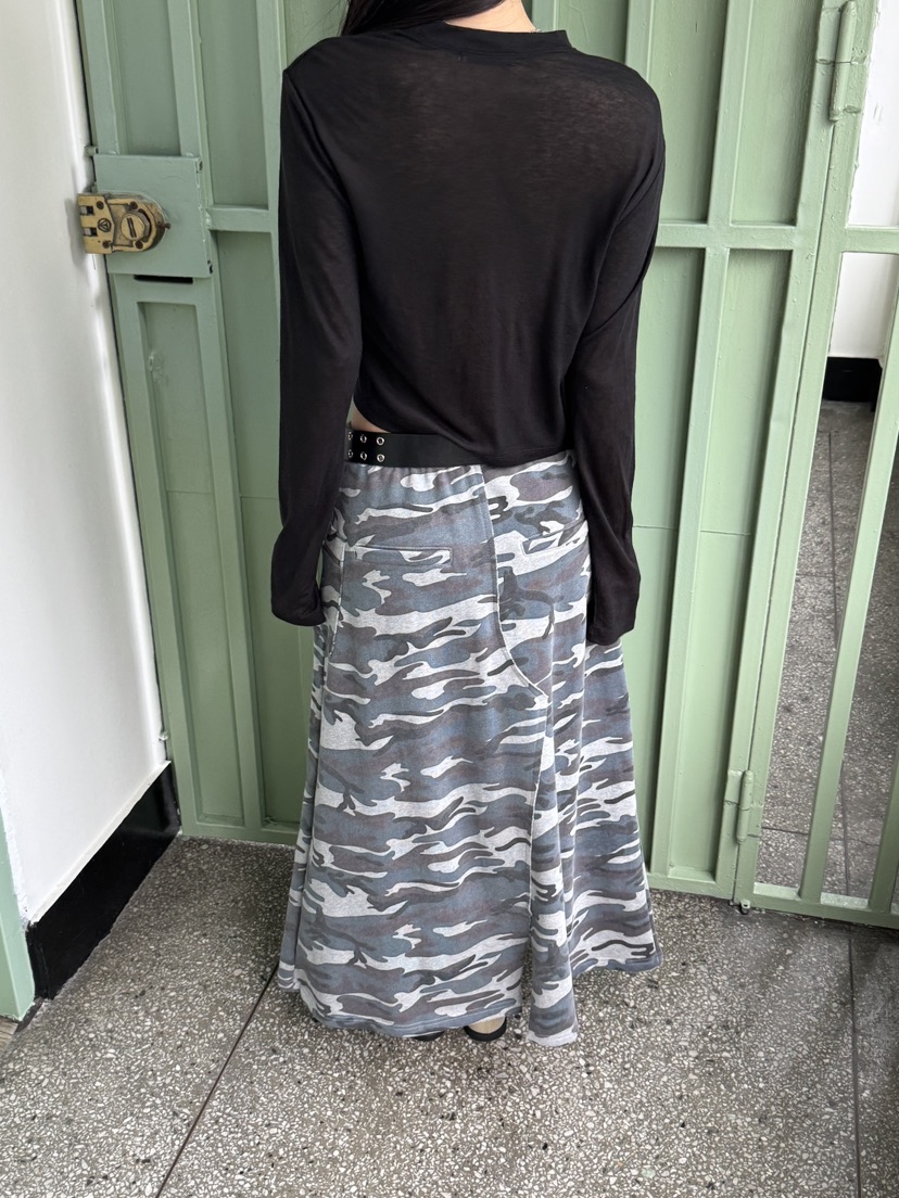 SUNDER MARKET韓國直郵㊣東大門實拍女裝新品25春夏長裙不含腰帶SUNDER MARKET長裙