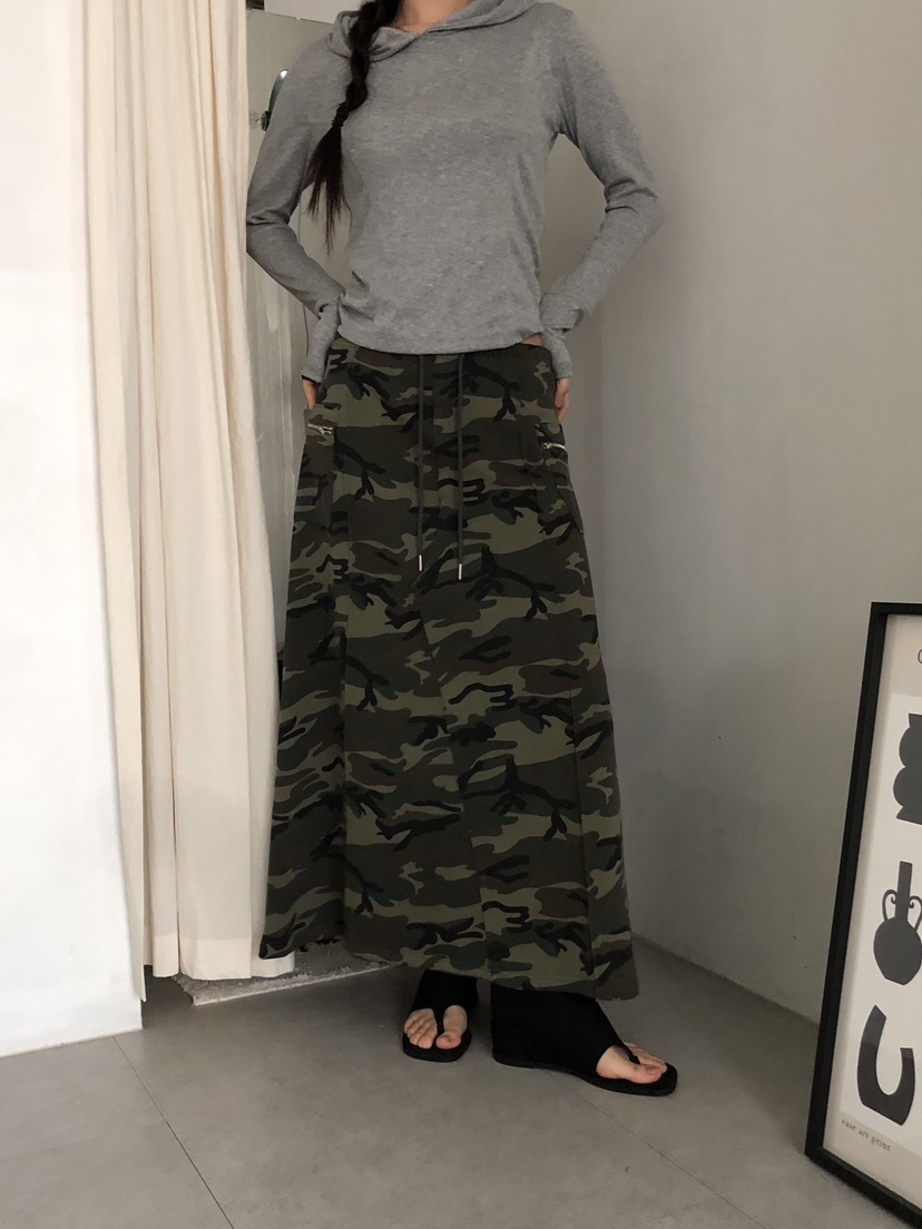 SUNDER MARKET韓國直郵㊣東大門實拍女裝新品25春夏長裙不含腰帶SUNDER MARKET長裙
