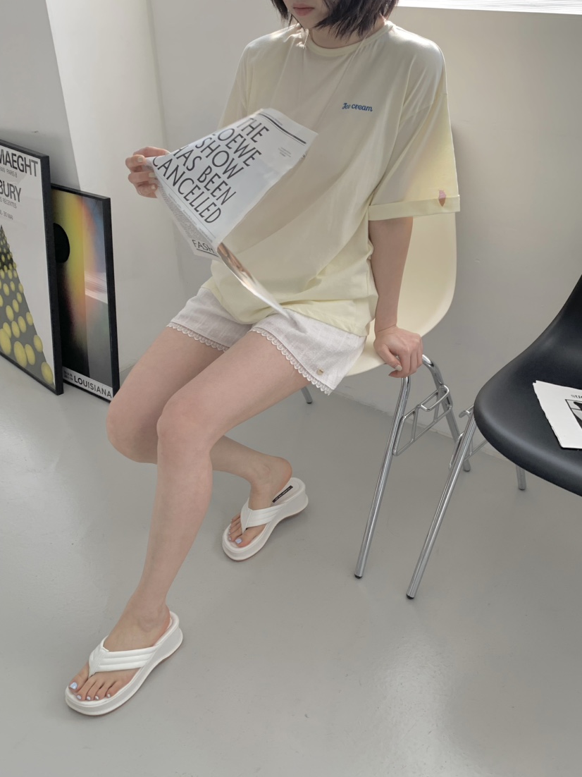 BEFORE SUNRISE韓國㊣直郵東大門代購女裝新款時尚25春夏短褲BEFORE SUNRISE短褲