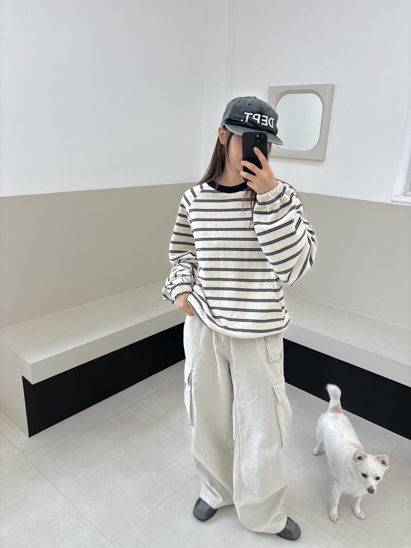 HOME GROUND直郵韓國代購㊣女裝新品人氣休閑職業25春夏衛衣HOME GROUND衛衣