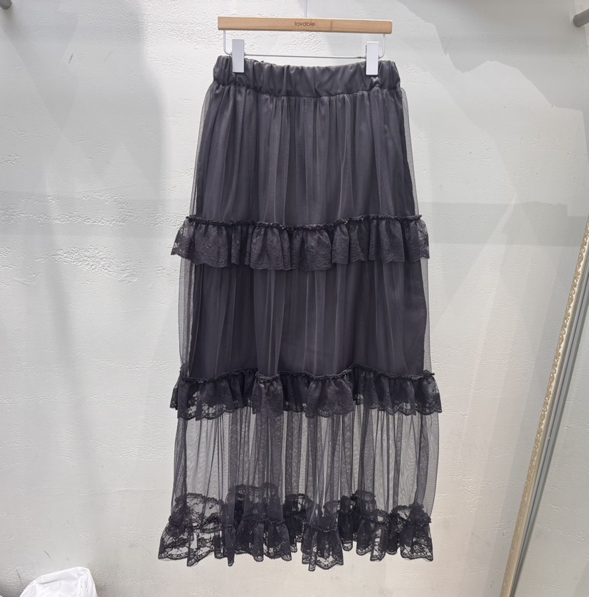 LOVABLE韓國直郵㊣女裝新品熱賣時尚人氣25春夏推薦休閑長裙LOVABLE長裙圖色1