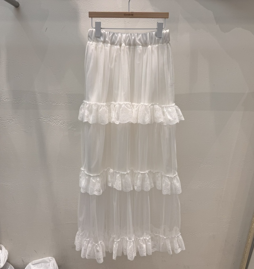 LOVABLE韓國直郵㊣女裝新品熱賣時尚人氣25春夏推薦休閑長裙LOVABLE長裙圖色2
