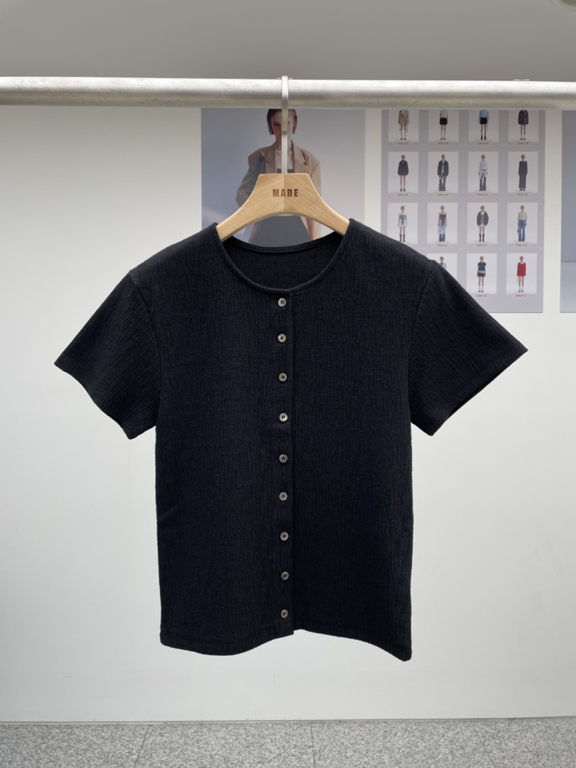 MADE-P韓國㊣直郵東大門代購女裝新品熱賣人氣推薦25春夏T恤MADE-PT恤圖色2
