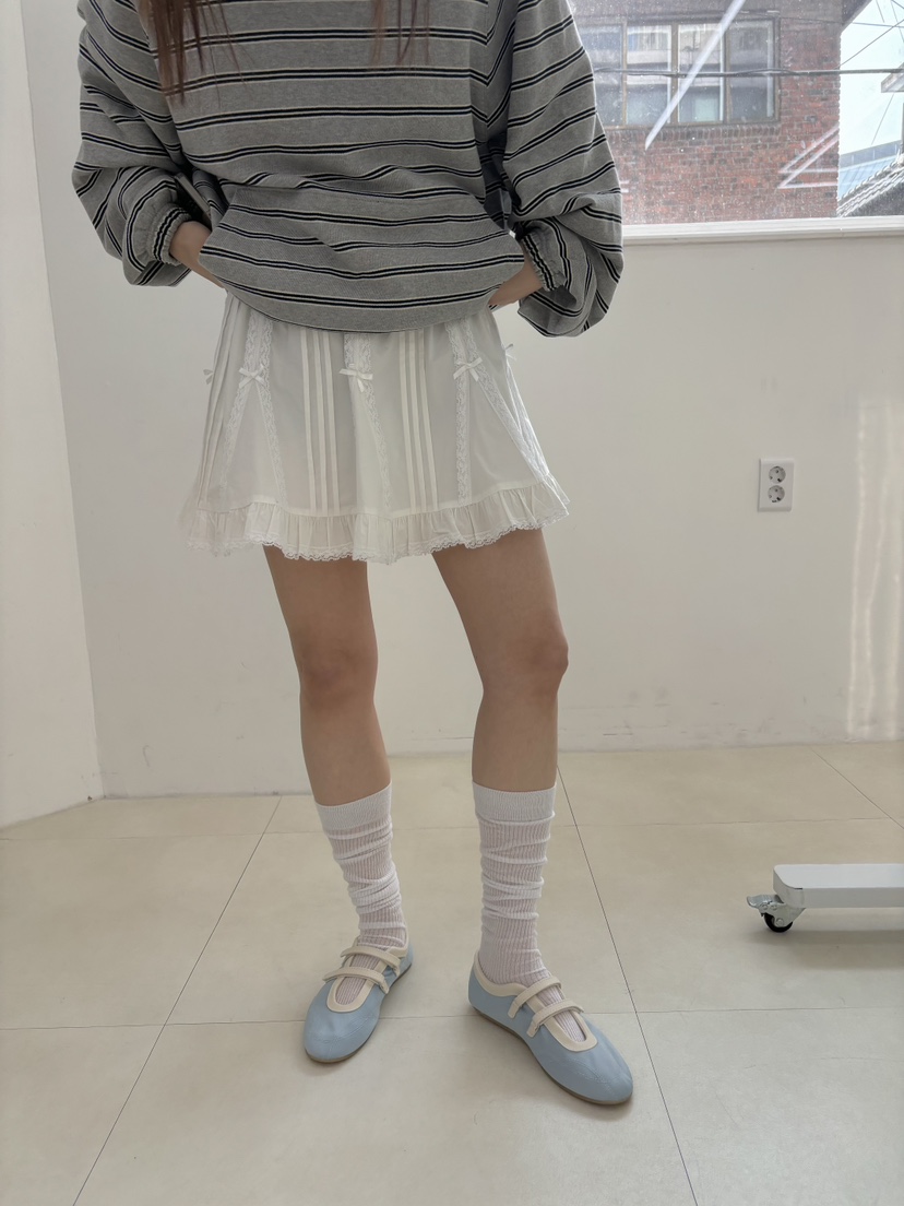 HOME GROUND韓國直郵㊣女裝新品時尚25春夏休閑推薦人氣短裙HOME GROUND短裙