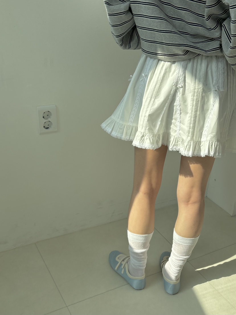 HOME GROUND韓國直郵㊣女裝新品時尚25春夏休閑推薦人氣短裙HOME GROUND短裙
