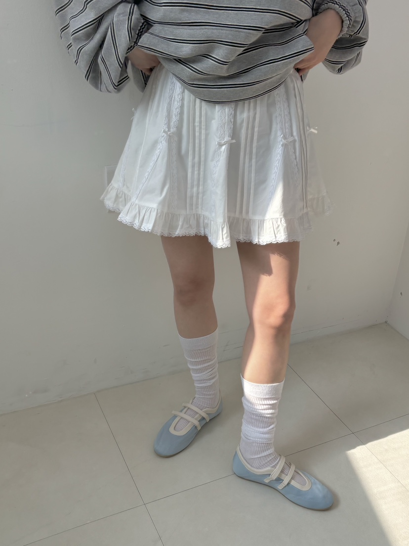 HOME GROUND韓國直郵㊣女裝新品時尚25春夏休閑推薦人氣短裙HOME GROUND短裙