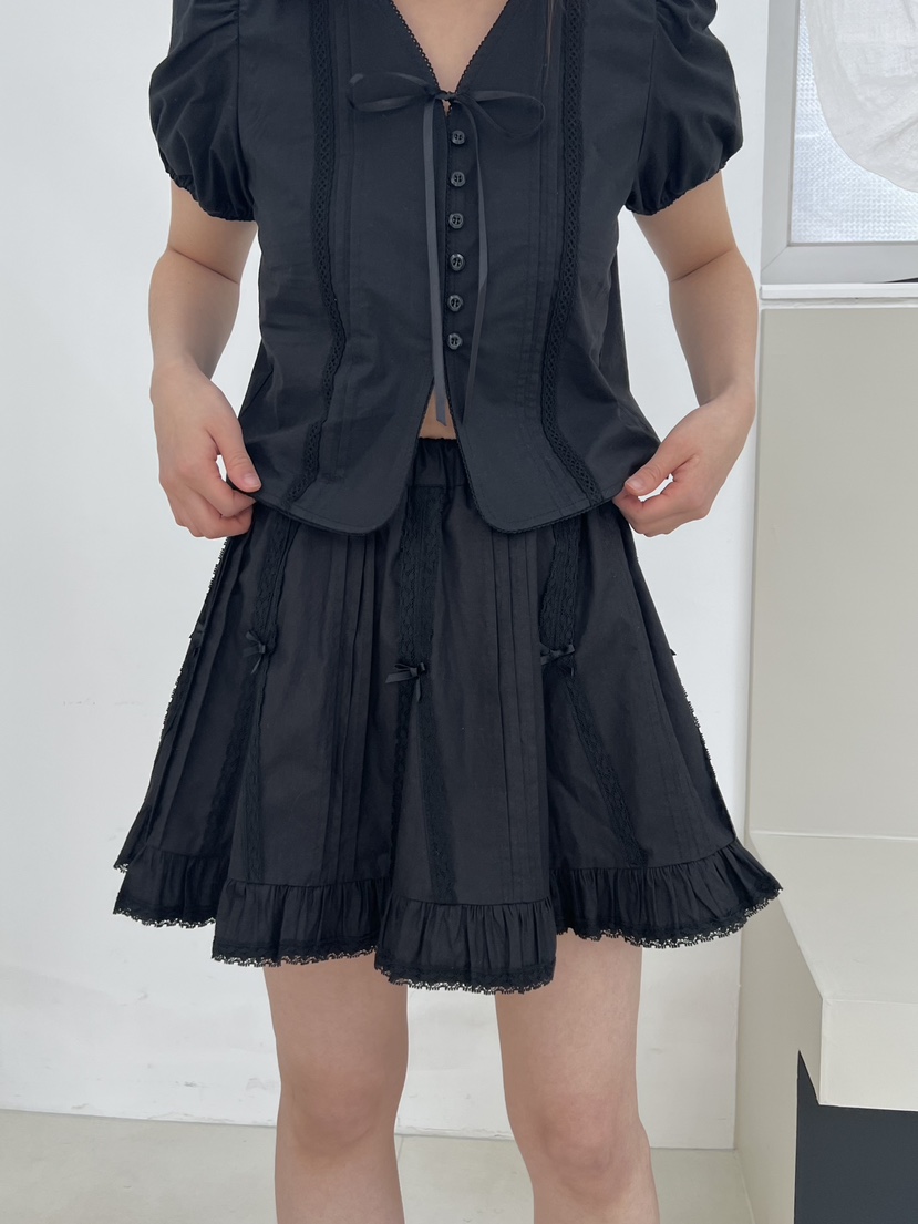 HOME GROUND韓國直郵㊣女裝新品時尚25春夏休閑推薦人氣短裙HOME GROUND短裙圖色2