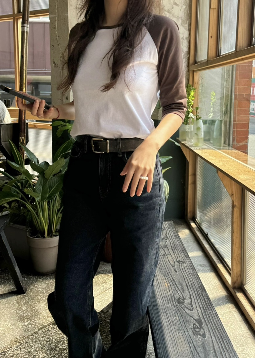 OUPPT直郵韓國代購㊣女裝新款25春夏推薦休閑職業熱賣人氣T恤OUPPTT恤