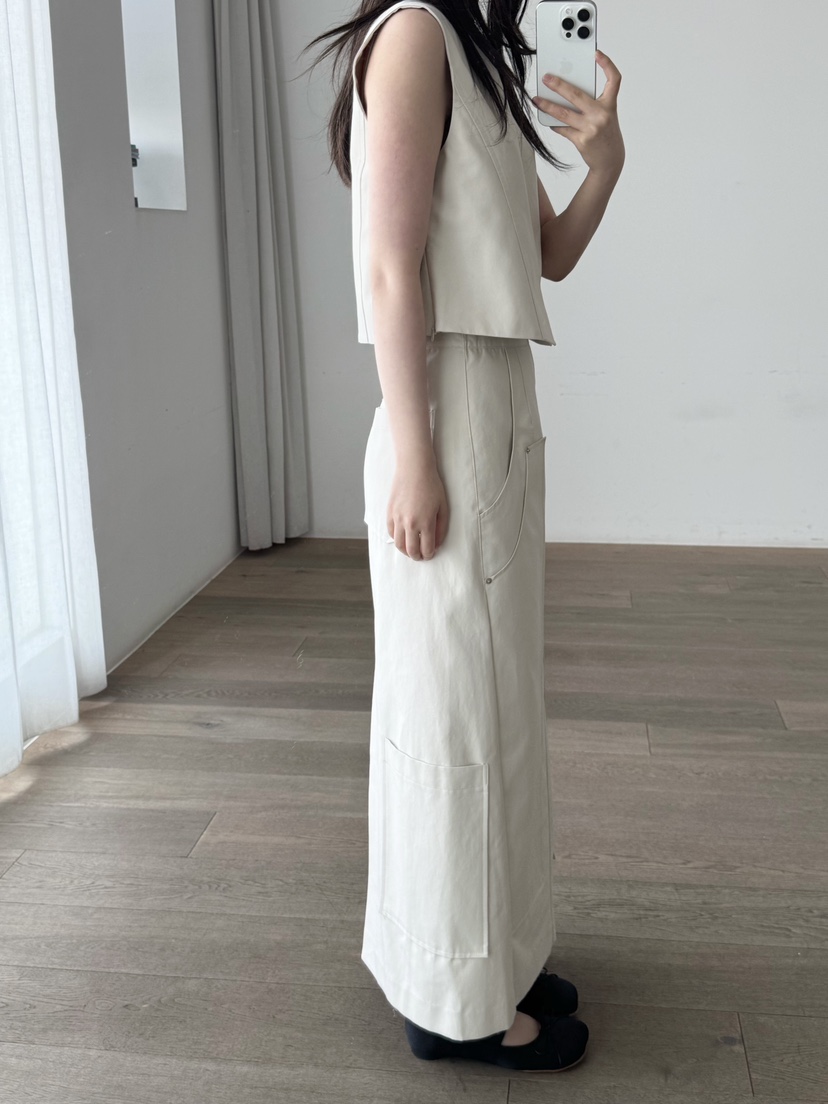 LE-PPL韓國直郵㊣女裝新品時尚熱賣推薦休閑25春夏人氣長裙LE-PPL長裙