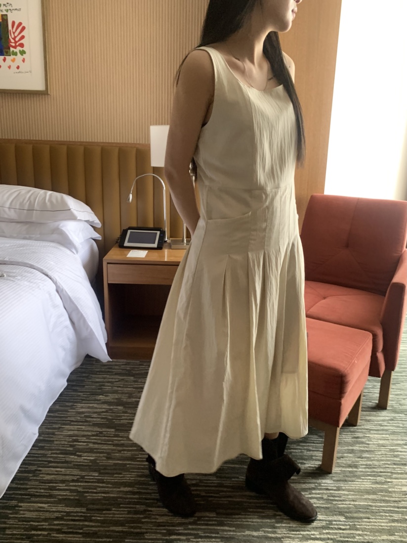 CEDARWOOD韓國直郵㊣東大門實拍女裝新品人氣熱賣連衣裙褶皺CEDARWOOD連衣裙