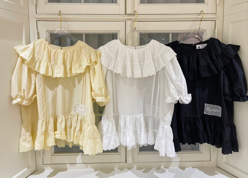 BOUTIQUE-L韓國㊣直郵東大門代購女裝新款推薦時尚襯衫蕾絲衫BOUTIQUE-L襯衫/蕾絲衫