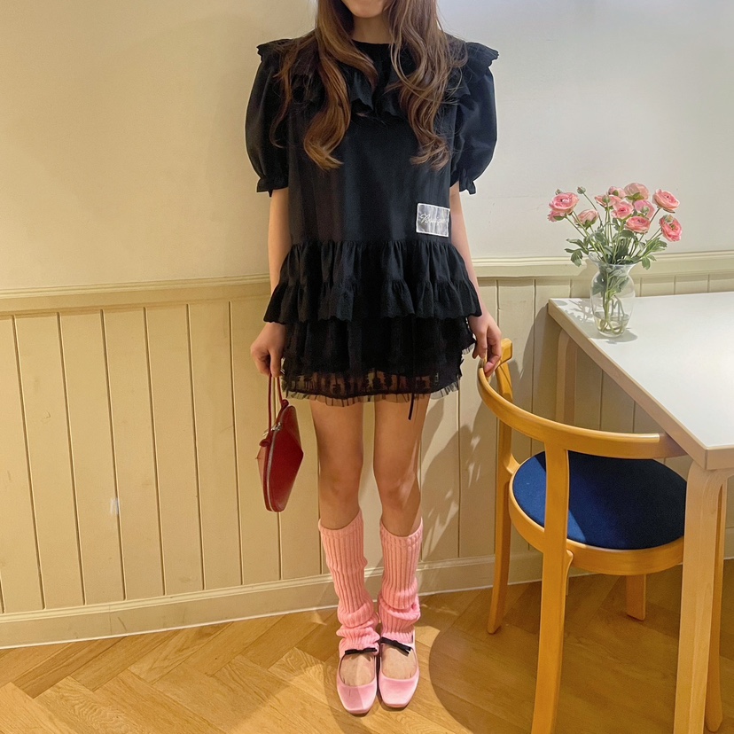 BOUTIQUE-L韓國㊣直郵東大門代購女裝新款推薦時尚襯衫蕾絲衫BOUTIQUE-L襯衫/蕾絲衫