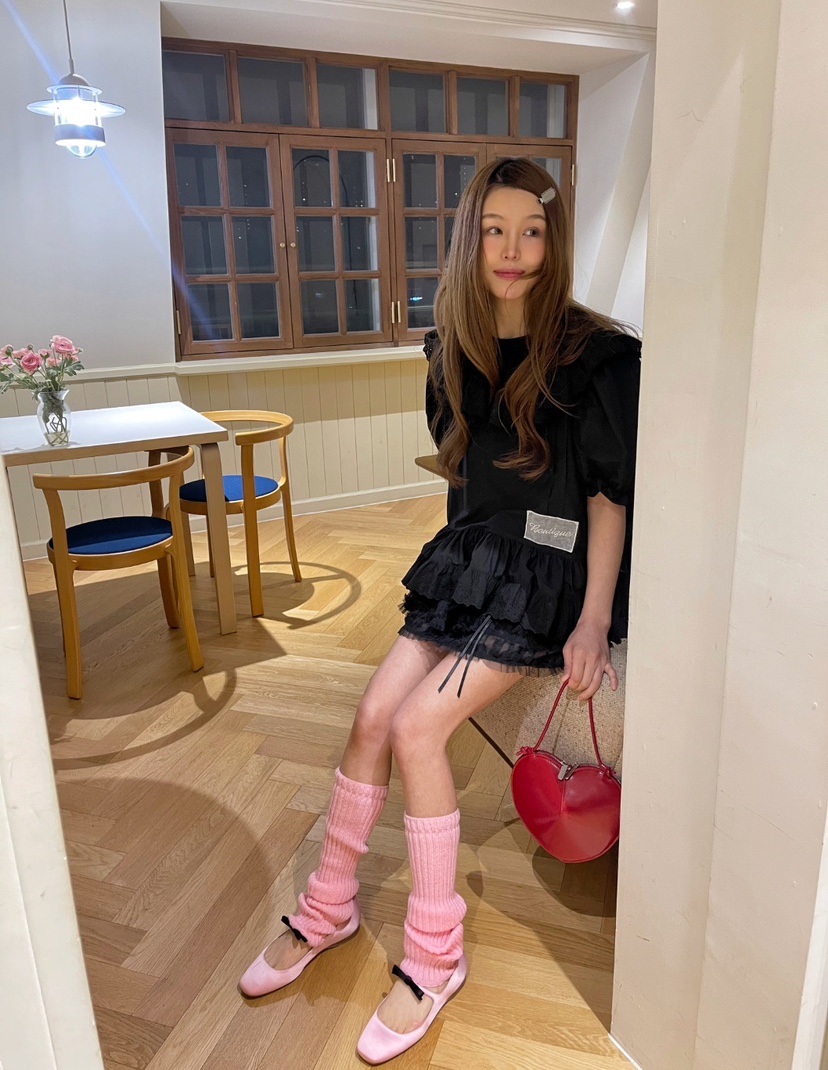 BOUTIQUE-L韓國㊣直郵東大門代購女裝新款推薦時尚襯衫蕾絲衫BOUTIQUE-L襯衫/蕾絲衫