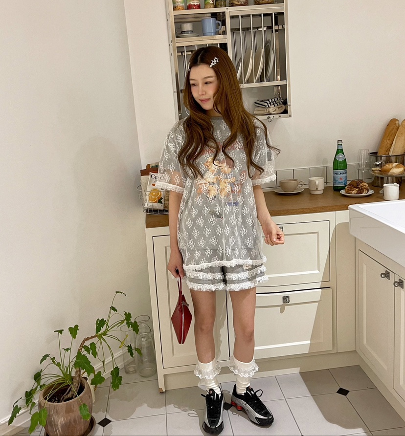 BOUTIQUE-L韓國直郵㊣女裝新款人氣休閑職業25春夏時尚T恤BOUTIQUE-LT恤