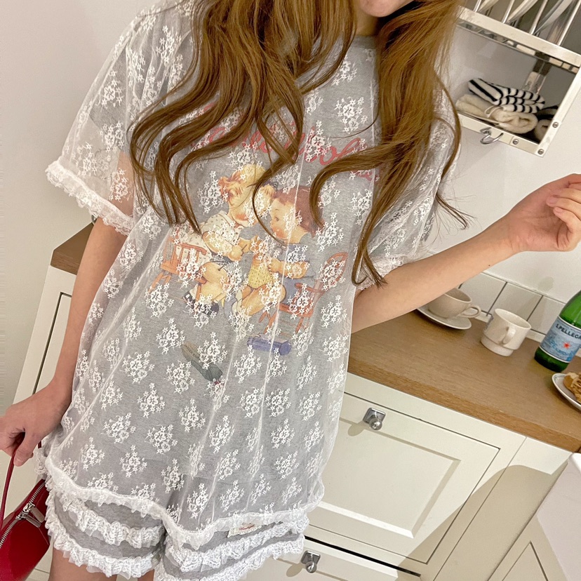 BOUTIQUE-L韓國直郵㊣女裝新款人氣休閑職業25春夏時尚T恤BOUTIQUE-LT恤