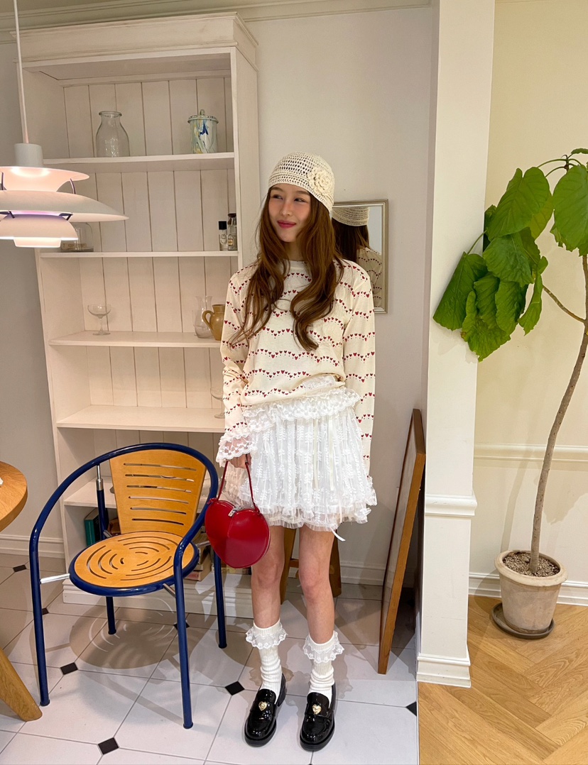 BOUTIQUE-L韓國㊣直郵東大門代購女裝新品25春夏休閑長袖T恤BOUTIQUE-L長袖T恤