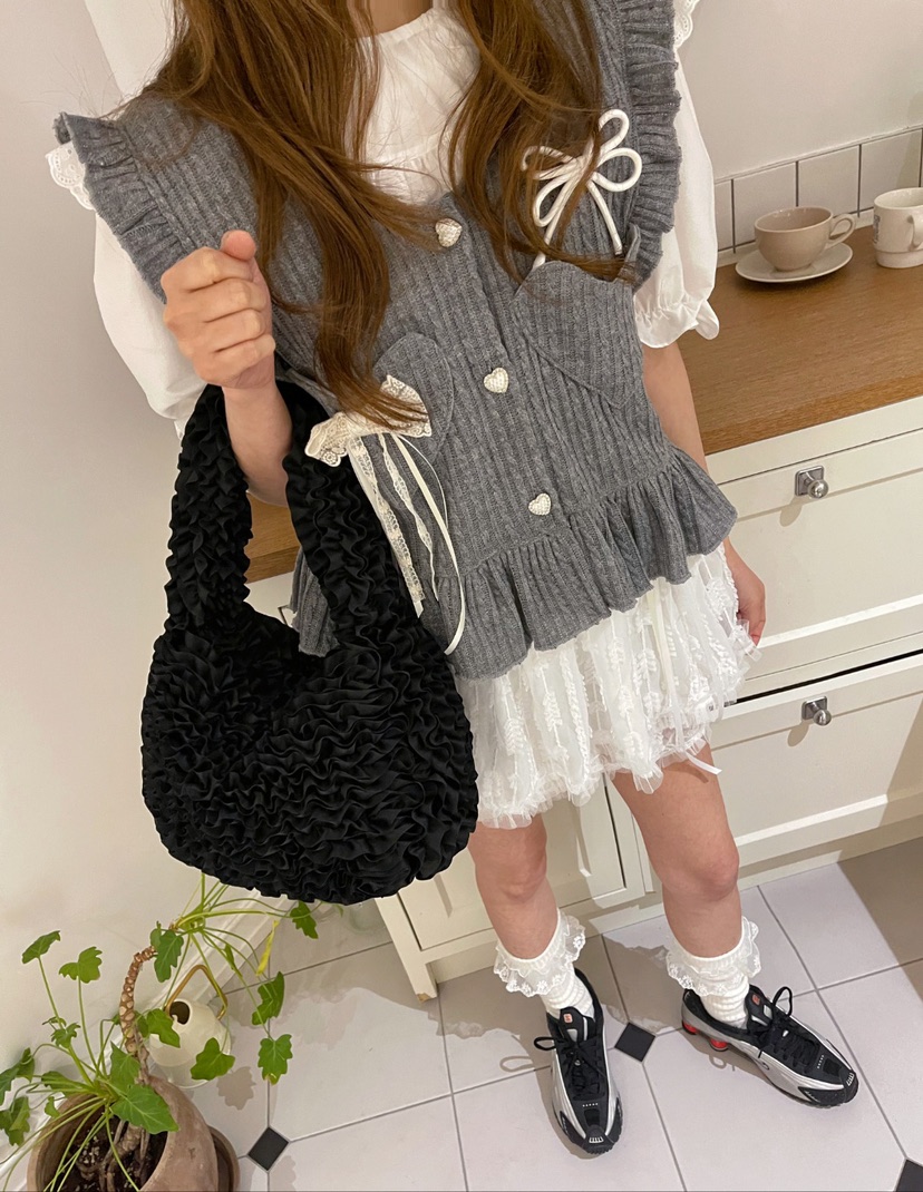 BOUTIQUE-L韓國㊣直郵東大門代購女裝新款職業休閑25春夏馬甲BOUTIQUE-L馬甲