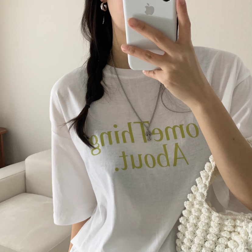 HELLO JINI韓國㊣直郵東大門代購女裝新款休閑人氣時尚T恤HELLO JINIT恤