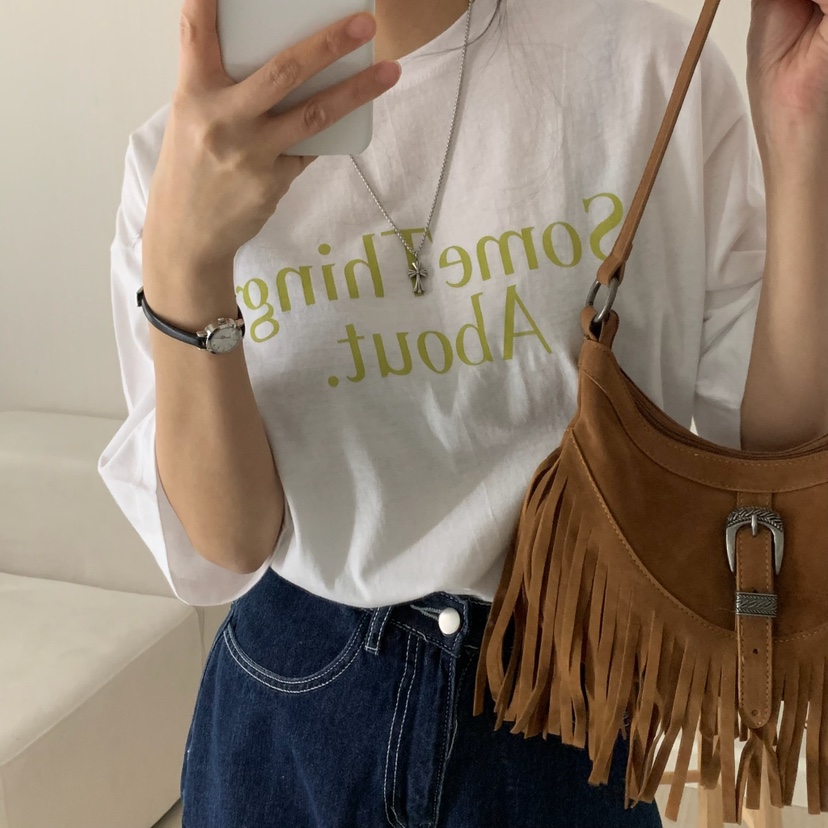 HELLO JINI韓國㊣直郵東大門代購女裝新款休閑人氣時尚T恤HELLO JINIT恤