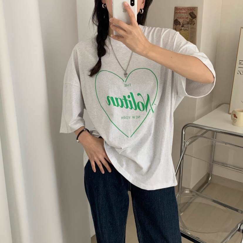 FROMJINI直郵韓國代購㊣女裝新品熱賣25春夏職業時尚人氣T恤FROMJINIT恤