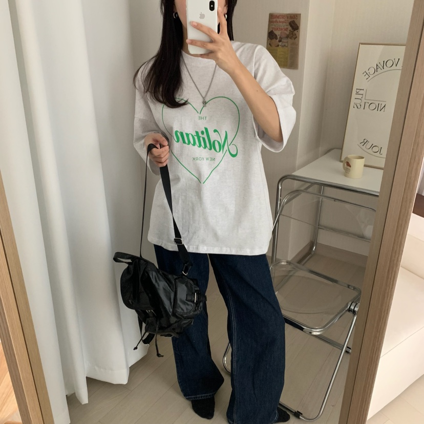 FROMJINI直郵韓國代購㊣女裝新品熱賣25春夏職業時尚人氣T恤FROMJINIT恤