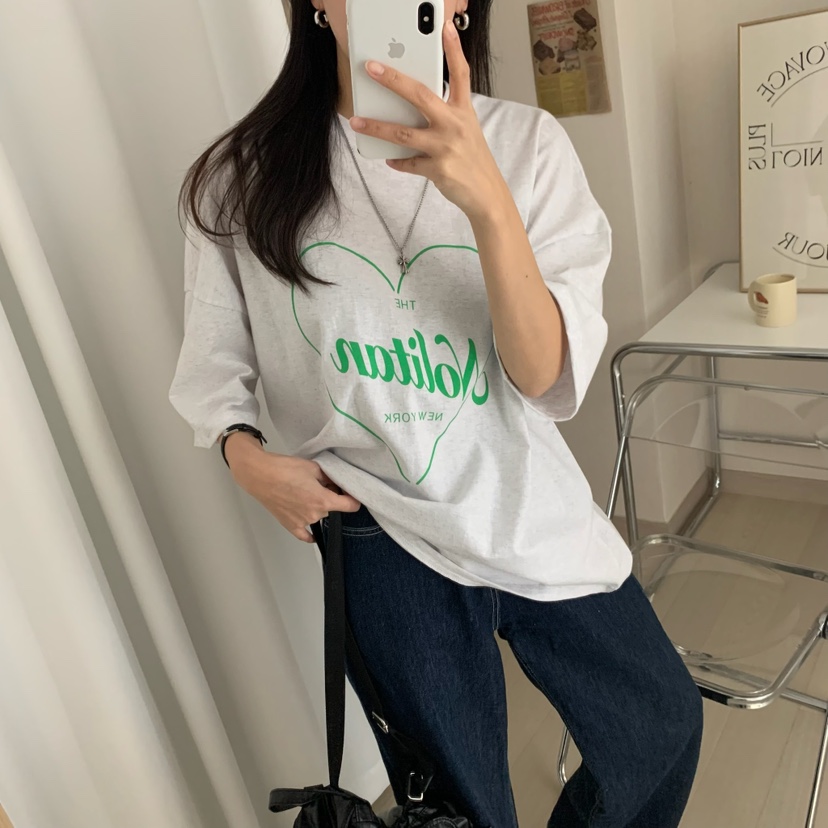 FROMJINI直郵韓國代購㊣女裝新品熱賣25春夏職業時尚人氣T恤FROMJINIT恤