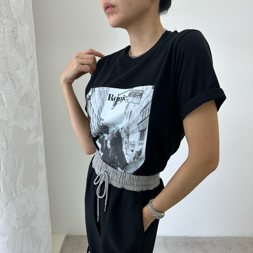 SOUIT韓國直郵㊣女裝新款推薦時尚25春夏熱賣休閑人氣職業T恤SOUIT by mabel-LT恤