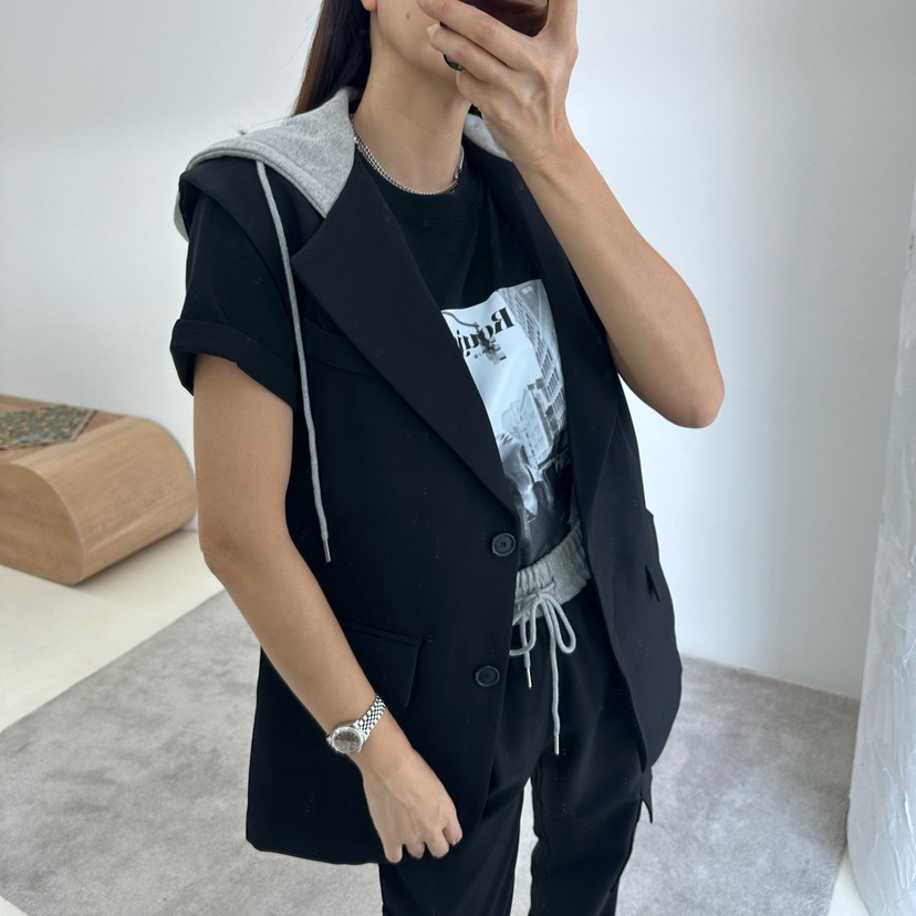SOUIT韓國直郵㊣女裝新款推薦時尚25春夏熱賣休閑人氣職業T恤SOUIT by mabel-LT恤