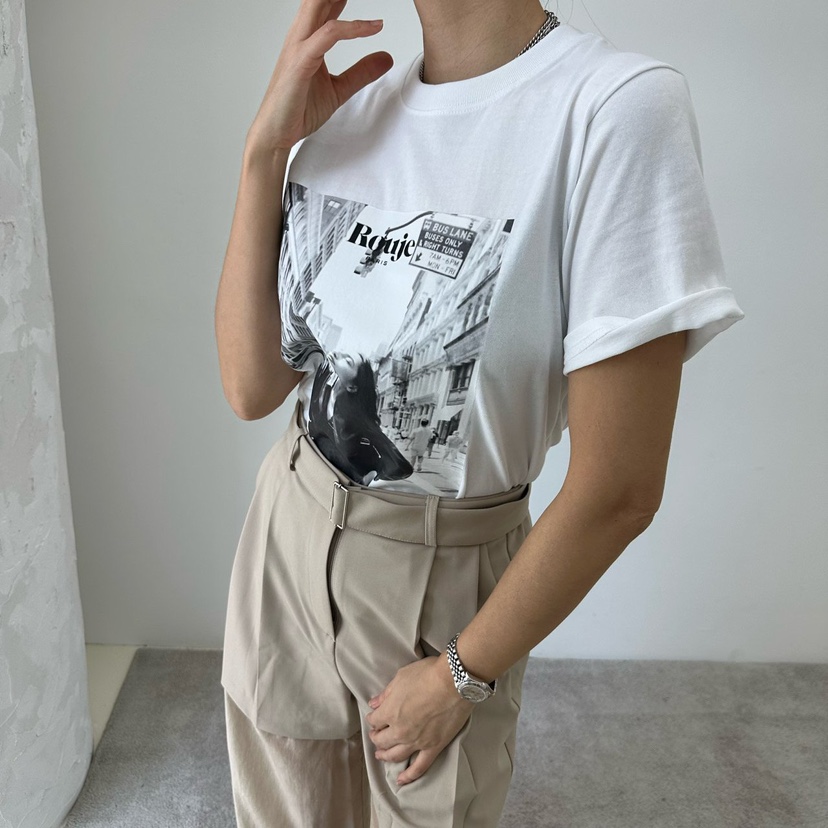 SOUIT韓國直郵㊣女裝新款推薦時尚25春夏熱賣休閑人氣職業T恤SOUIT by mabel-LT恤