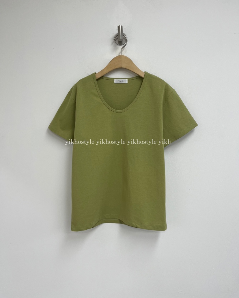 YIKHO STYLE韓國直郵㊣東大門實拍女裝新品熱賣25春夏時尚T恤YIKHO STYLET恤圖色3