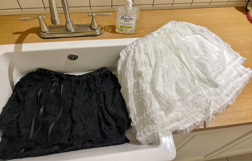 BOUTIQUE-L直郵韓國代購㊣女裝新品25春夏熱賣人氣短裙蕾絲BOUTIQUE-L短裙