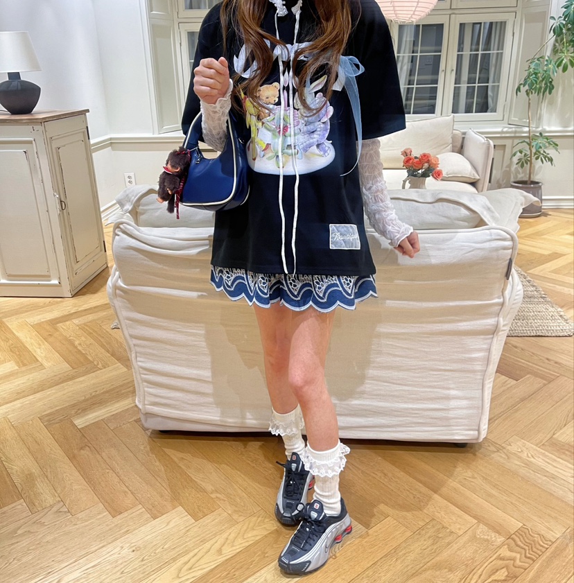 BOUTIQUE-L韓國直郵㊣女裝新品熱賣人氣25春夏推薦休閑短褲BOUTIQUE-L短褲