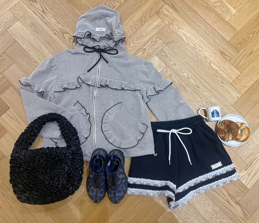 BOUTIQUE-L直郵韓國代購㊣女裝新品25春夏時尚熱賣人氣夾克BOUTIQUE-L夾克