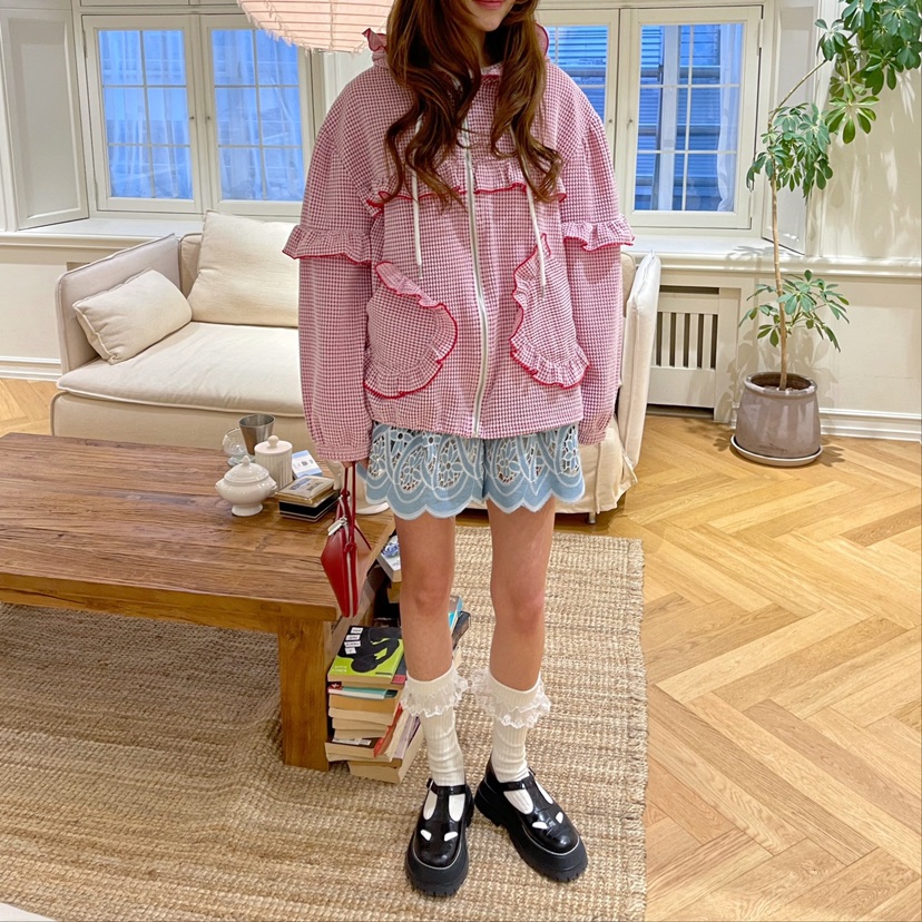 BOUTIQUE-L直郵韓國代購㊣女裝新品25春夏時尚熱賣人氣夾克BOUTIQUE-L夾克
