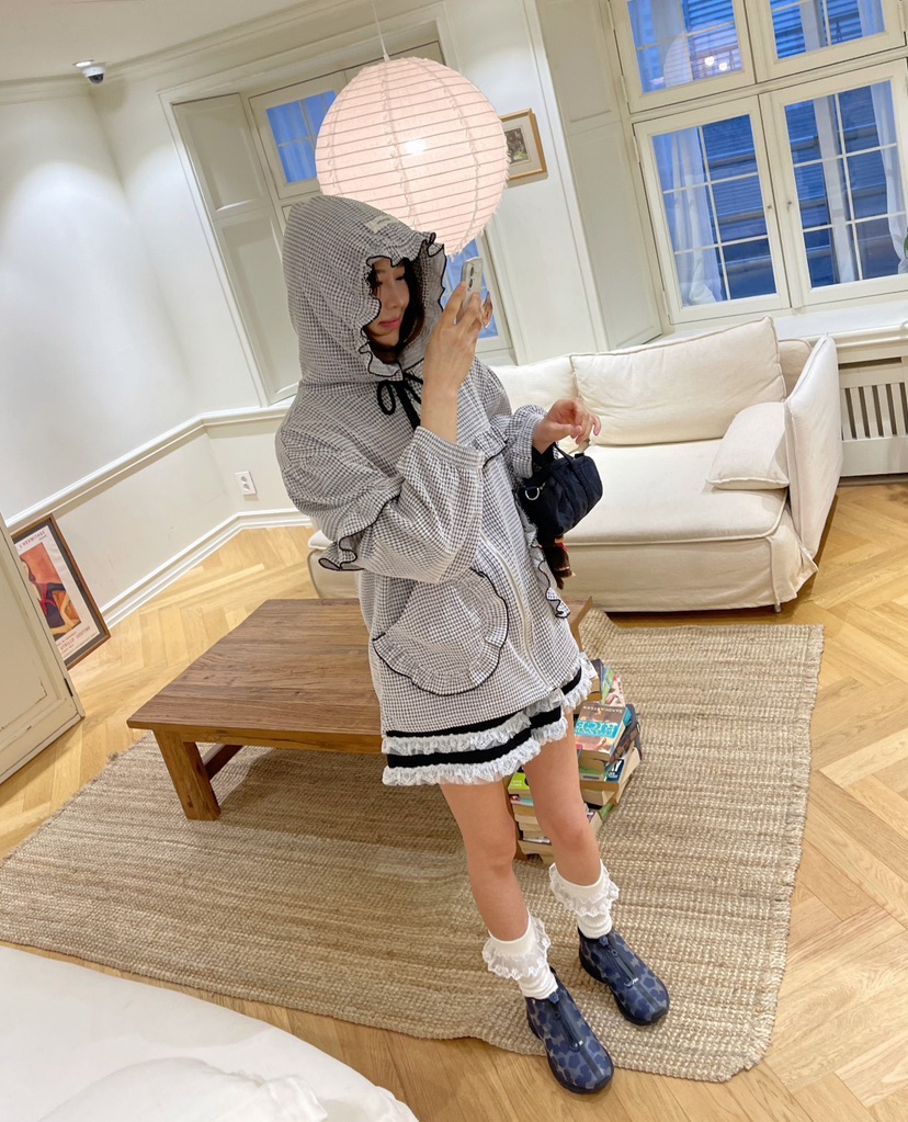 BOUTIQUE-L直郵韓國代購㊣女裝新品25春夏時尚熱賣人氣夾克BOUTIQUE-L夾克