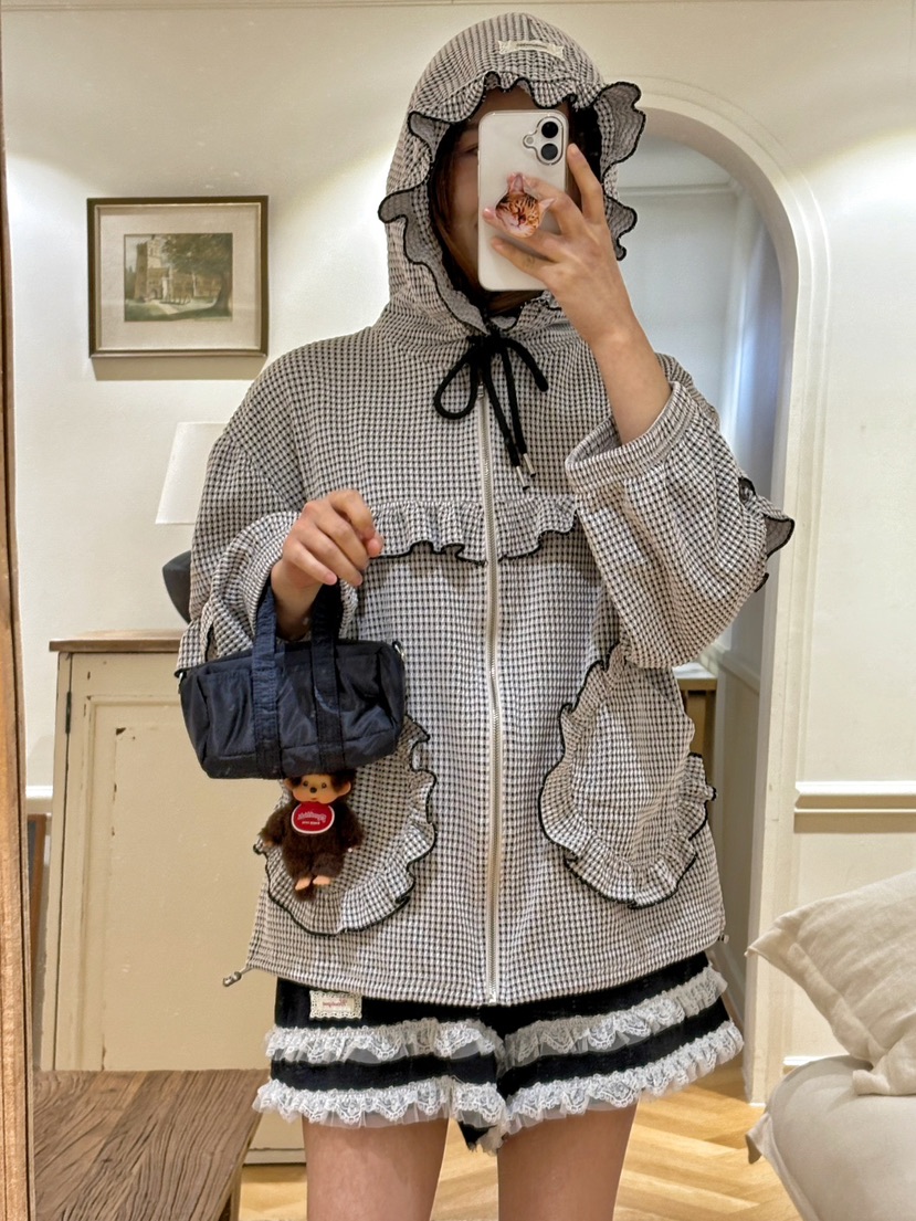 BOUTIQUE-L直郵韓國代購㊣女裝新品25春夏時尚熱賣人氣夾克BOUTIQUE-L夾克