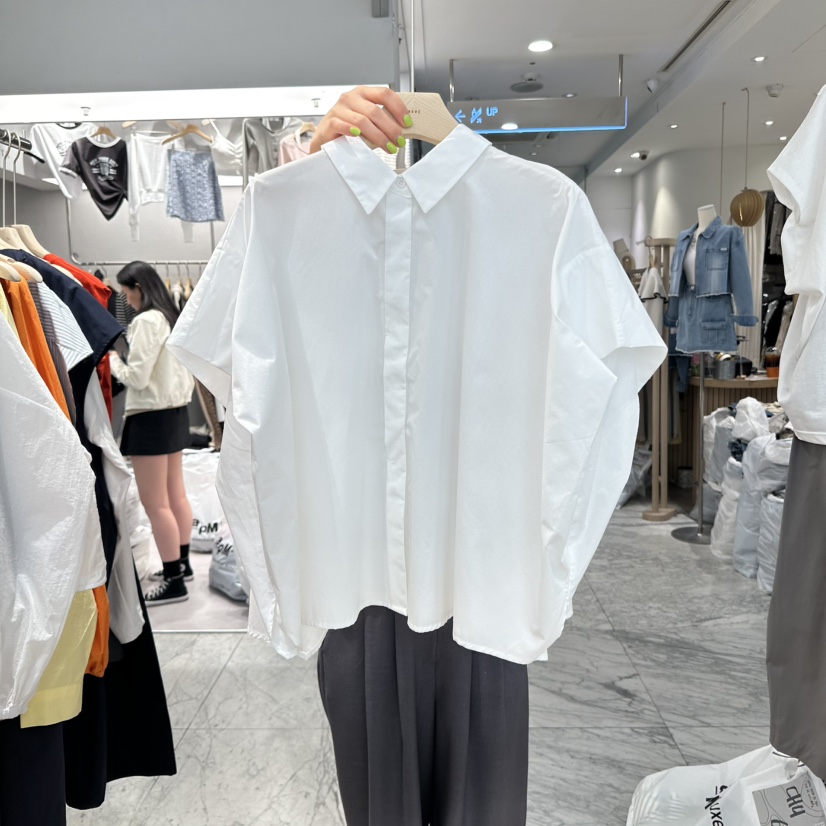REVE-L韓國直郵㊣女裝新品時尚休閑人氣熱賣推薦25春夏T恤REVE-LT恤圖色2