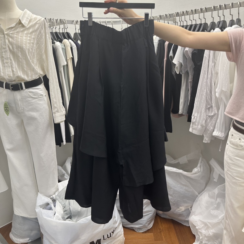 MOANA韓國直郵㊣東大門實拍女裝新品熱賣休閑25春夏人氣裙褲MOANA裙褲