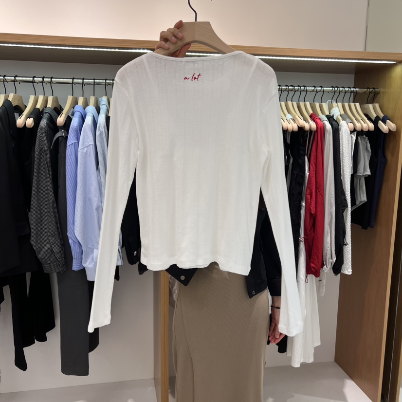 ALOT韓國直郵㊣女裝新品休閑時尚推薦職業熱賣人氣針織衫開衫A LOT針織衫
