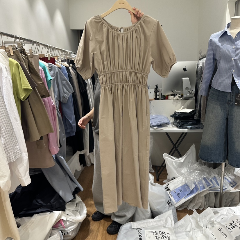 DOUZE韓國直郵㊣東大門實拍女裝新品職業人氣推薦休閑連衣裙DOUZE連衣裙圖色3