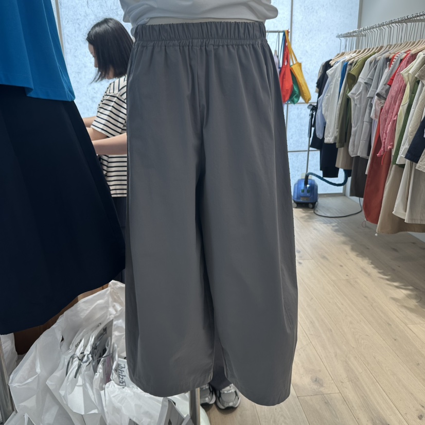 REVE-L韓國直郵㊣東大門實拍女裝新款休閑25春夏休閑褲羅紋REVE-L休閑褲