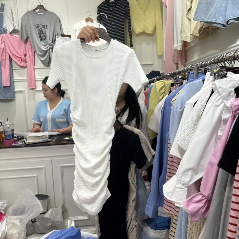 J.RITZY直郵韓國代購㊣女裝新款推薦時尚休閑熱賣職業連衣裙J.RITZY連衣裙圖色1