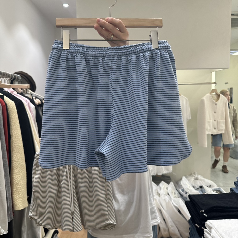 VIBELLE直郵韓國代購㊣女裝新款25春夏休閑時尚推薦職業短褲VIBELLE短褲