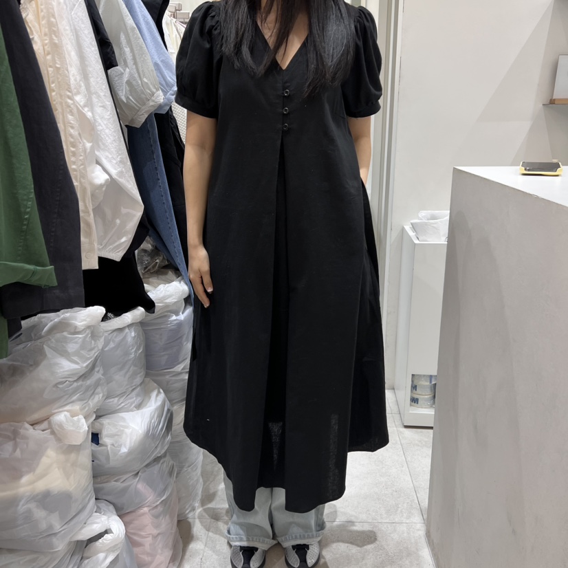 ASOME韓國直郵㊣東大門實拍女裝新款時尚人氣熱賣連衣裙含腰帶A.SOME連衣裙圖色3
