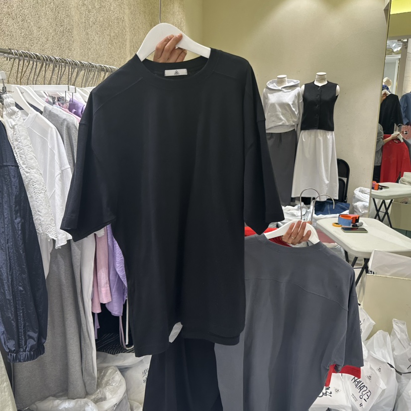 REFLAT韓國㊣直郵東大門代購女裝新品25春夏職業人氣休閑T恤REFLATT恤圖色3